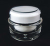 Acrylic Cosmetic Beauty Containers Cream Jars w/ Sealing Disc - 30ml Beauty Makeup Supply