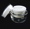 Acrylic Cosmetic Beauty Containers Cream Jars w/ Sealing Disc - 30ml Beauty Makeup Supply