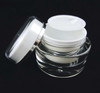 Acrylic Cosmetic Beauty Containers Cream Jars w/ Sealing Disc - 30ml Beauty Makeup Supply