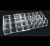 Acrylic Cosmetic Makeup Organizer 3-Tier 24 Lipstick Holder • 5638 Beauty Makeup Supply