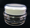 Acrylic Cream Jars Cosmetic Beauty Containers w/ Sealing Disc 15ml • 3115 Beauty Makeup Supply