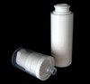Airless Pump Bottles Mini Travel Disposable Beauty Serum Containers with the pump and cap removed sitting on the side