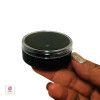 Black Cosmetic Jars Plastic Beauty Containers with Lids - 20 Gram (Black / Clear) • 3827 / 3828 Beauty Makeup Supply