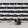 Cosmetic Jars Plastic Beauty Containers 10 Gram (Clear / White / Black Lids) Beauty Makeup Supply