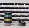 Cosmetic Jars Plastic Beauty Containers 10 Gram (Clear / White / Black Lids) Beauty Makeup Supply