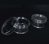 Cosmetic Jars Plastic Beauty Containers - 30 Gram (Black / Clear Lid)