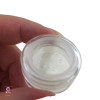 Cosmetic Sifter Jars Empty Plastic Beauty Containers - 5 Gram (Clear / White / Black Lids) Beauty Makeup Supply