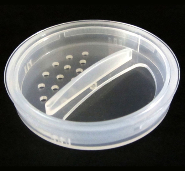 Cosmetic Jar Sifters - Rotating Click & Turn • 5057