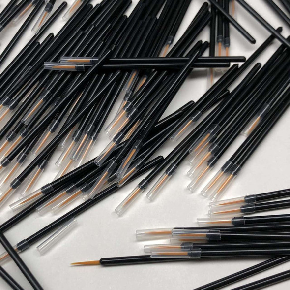 Disposable Fine Eyeliner Wands Lash Growing Serum Applicators (100) • 5045 Beauty Makeup Supply