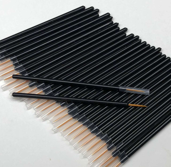 Disposable Fine Eyeliner Wands Lash Growing Serum Applicators (100) • 5045 Beauty Makeup Supply