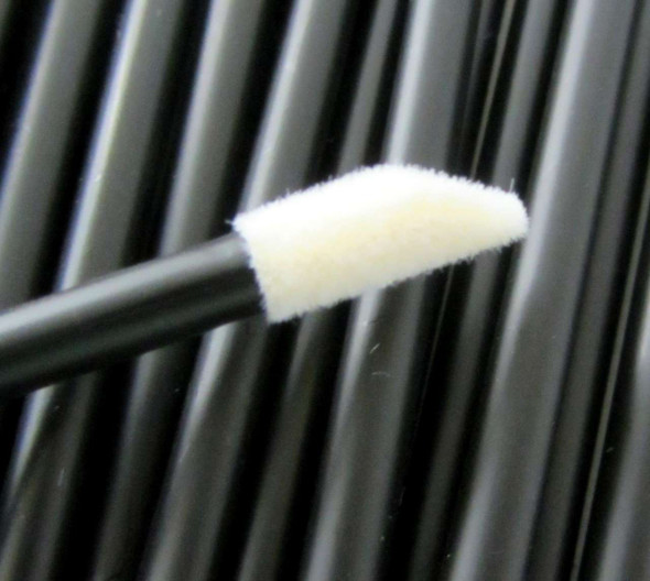 Disposable Lip Gloss Wand Flocked Doe Foot Sponge Tip Applicators (50) • 5026 Beauty Makeup Supply