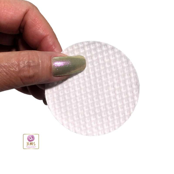 Facial Exfoliation Waffle Pads Round Textured Toner Pads (120) • 5750 Beauty Makeup Supply