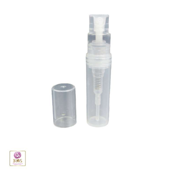 Plastic Spray Bottles Mini Refillable Atomizers - 2 ml • 5075 Beauty Makeup Supply