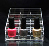 Square Acrylic Nail Polish & Cosmetic Organizer Display • 5680 Beauty Makeup Supply