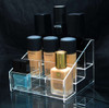 Square Acrylic Nail Polish & Cosmetic Organizer Display • 5680 Beauty Makeup Supply