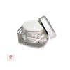 Acrylic Beauty Containers Square Cosmetic Cream  Jars w/ Sealing Disc 50ml • 3950