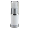 Airless Pump Bottles Refillable Beauty Packaging - 15 ml / 0.5 oz. (White) • 5049