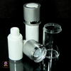 Airless Twist Up Pump Serum Acrylic Bottles - 15 ml / 0.5 oz. (White) • 3515