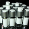 Airless Twist Up Pump Serum Acrylic Bottles - 15 ml / 0.5 oz. (White) • 3515