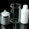 Airless Twist Up Pump Serum Acrylic Bottles - 15 ml / 0.5 oz. (White) • 3515