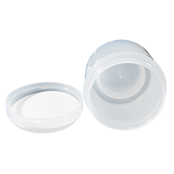 Cosmetic Jars Double Wall Plastic Beauty Containers Lined Dome Cap 60 ml 2 oz. beauty-makeup-supply