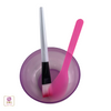 Mask Bowl, Spatula & Brush • 9835 Beauty Makeup Supply