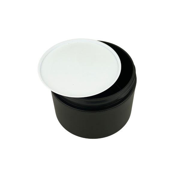 Cosmetic Jar Disc Liners White Plastic Dust Cover For 89 mm Beauty Containers (48) • 9689