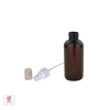 Plastic Spray Bottles PET Sprayer & Overcap 4 oz. (Amber) 9724SW www.beauty-makeup-supply.com